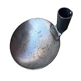 Matériau robuste : fabriquée en acier ou en fer, cette cuillère est durable et peut résister à une utilisation fréquente. Nos seaux ronds peuvent éliminer de grandes quantités de saleté et de débris