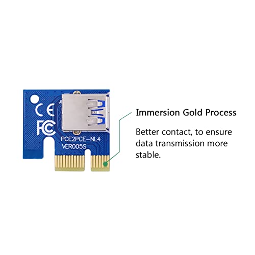 Câble PCI-E 100 cm VER006C pour Espacer les Cartes Graphiques PC - 4