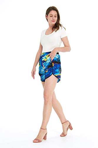 Image of Hawaii Hangover Family Matching Hawaiian Clothes, Sunset Blue | Family matching Hawaiian outfits, Sunset Blue, lightweight rayon, machine washable, tropical print, luaus, cruises