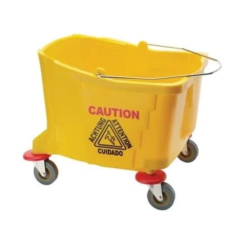 RK SAFETY Replacement Cleaning Bucket 36QT Yellow Cover