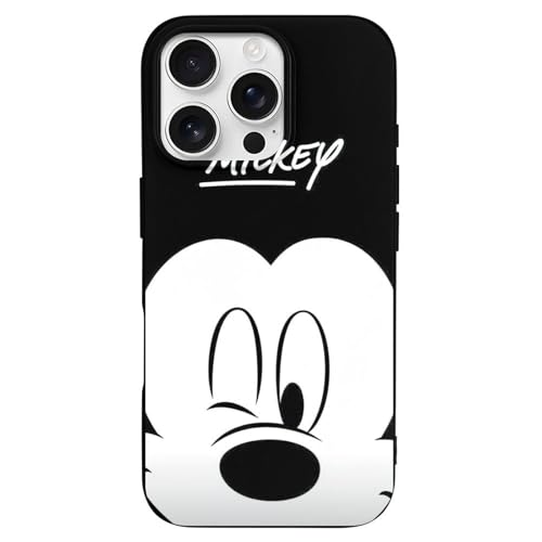 �f�B�Y�j�[ �~�b�L�[�}�E�X IPhone16 �Ή� �P�[�X �ϏՌ� �y���^ ���ϖh�~/Qi�������C�����X�[�d�Ή� �X�}�z�P�[�X ����~�� �w��h�~