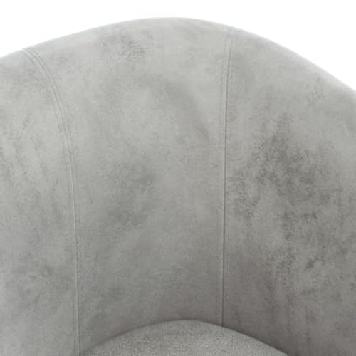 Fauteuil club velours gris structure pin pour assise confortable balcon