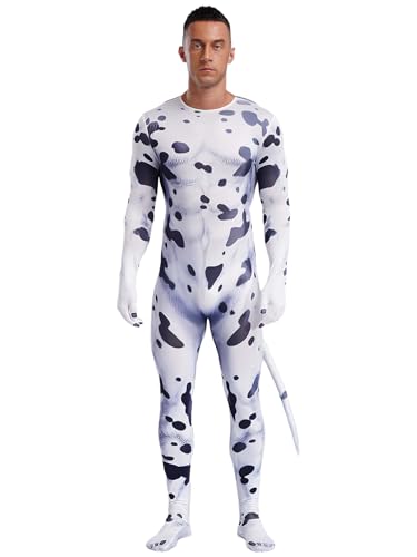 Combinaison zentai 3D motif animal pour soirée déguisée et Halloween
