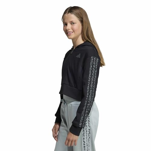 Sweat shirt enfant adidas Jg An 3S Ft Fz 7 / - vue 4