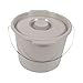 RNXRZANK Portable Toilet with Lid Removable Outdoor Potty for Hiking Trips Boat