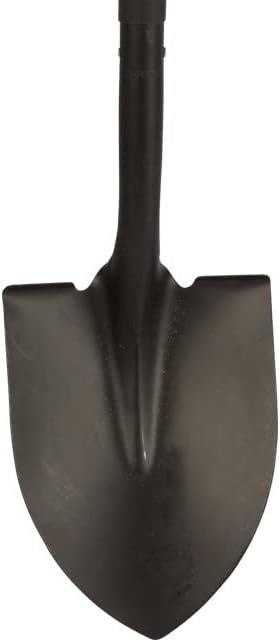 Miniatura 2 de Emsco Group Workforce Tools - Pala de punta redonda, mango de fibra de vidrio resistente de 28 pulgadas, cabeza de acero de calibre 16 resistente