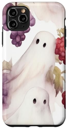 Hülle für iPhone 11 Pro Max Geister verstecken sich in Himbeersträuchern