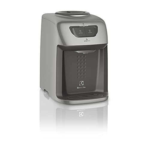 Bebedouro de Água Gelada Fria e Natural Elétrico Eletronico placa Electrolux para galao Bivolt Cinza