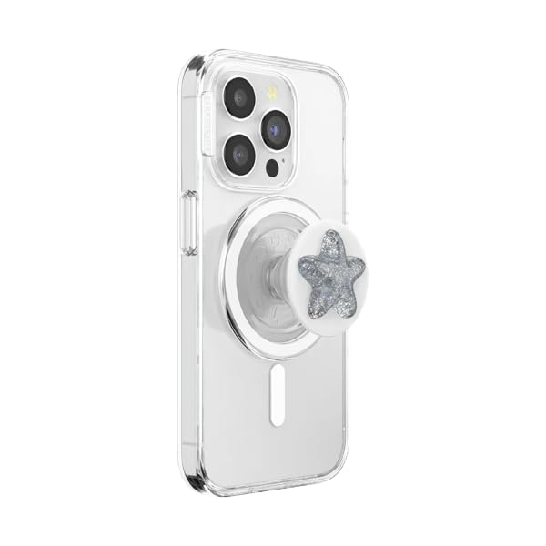 PopSockets Agarre de teléfono para MagSafe, Soporte magnético, Estrella