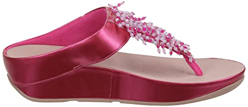 Image of FitFlop Lulu Multi-Tonal Glitter Toe-Post Sandals