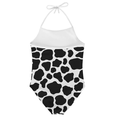 Image of Girl Funny Cute Beach Sport Halter One Piece Swimsuit Bathing Suit for 3-10 Year