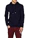 FM London Pullover da Uomo Hyfresh con Cappuccio, con Fodera in Pile e Tecnologia di Protezione dagli Odori, Azul (Navy 12), M