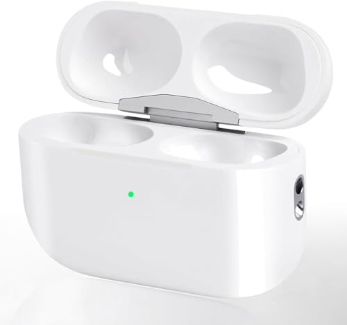 USB-C Estuche de Carga Compatible con Air Pods Pro 1 e Air Pods Pro 2, Estuche de Carga inalámbrico Tipo C con emparejamiento Bluetooth Botón de sincronización
