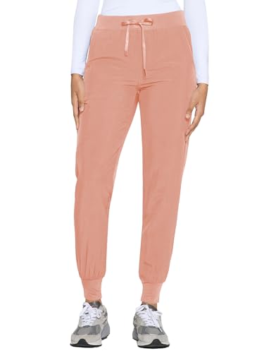 Image of COZYFIT Womens Scrub Pants - Soft Stretch Yoga Style with 5 Pockets, Slim Fit Jogger Scrubs Pants for Women