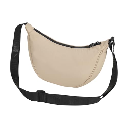 Image of PUMA Women's Neighborhood Nylon Crossbody Bag with Adjustable Strap & Zip Pockets