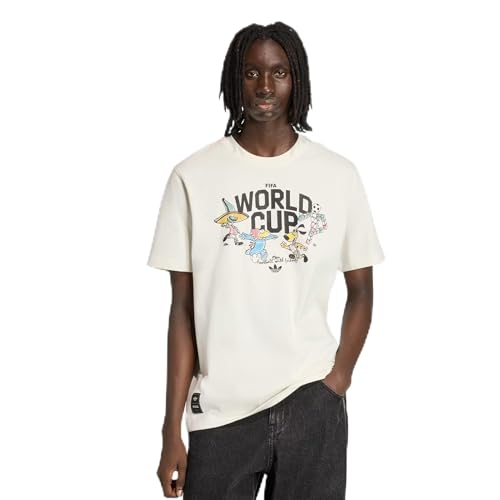 T-shirt Coupe du Monde FIFA 2026 homme avec imprimé officiel de la mascotte