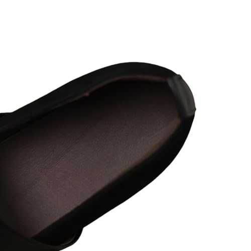 TinaCus Women's Round Toe Suede & Genuine Leather Handmade Mary Jane Flat Shoes with Pearls3