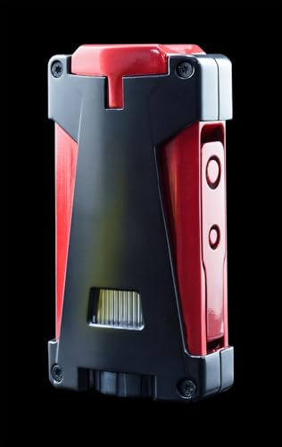 Encendedor Bermuda Triple Llama Jetline Rojo miniatura 2