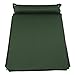 Honio Camping Air Mattress, Double Comfortable Inflatable Air Bed 1.2 in Thickness Extension Buckle Multifunction Green for Camping