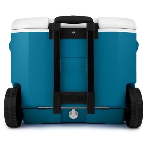 Coleman 60qt Rolling Cooler with Wheels, Insulated Portable Wheeled Chiller with Ice Retention, Made in USA by Coleman - Image 5