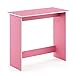 FURINNO Simplistic Study Table, Pink, 15.5 in x 31.5 in x 29.75 in (D x W x H)