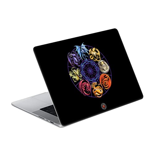 Skin MacBook Pro 16 A2485 Anne Stokes autocollant vinyle Cycle des Dragons