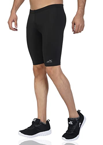 COMBAT-001 Compression Wear Shorts for Adults (Black) (S)