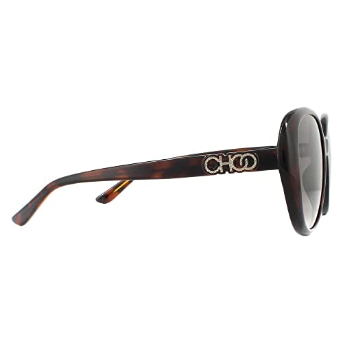 JIMMY CHOO Oval Sunglasses Amira/G/S 086HA Havana 57mm4