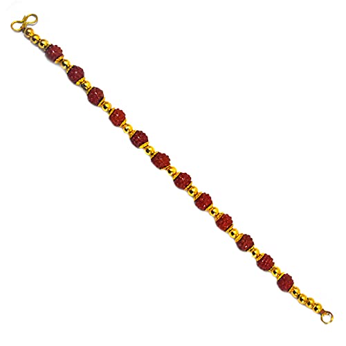 subham trading Handwork Special Rudraksha Bracelet -Rakhi For Brother/Bhaiya/Bhai with Free Roli Chawal for Celebration 𝒪𝒻 Rakshabhandhan(1 PCS) (B09C3ZLKH7) Amazon Price History, Amazon Price Tracker