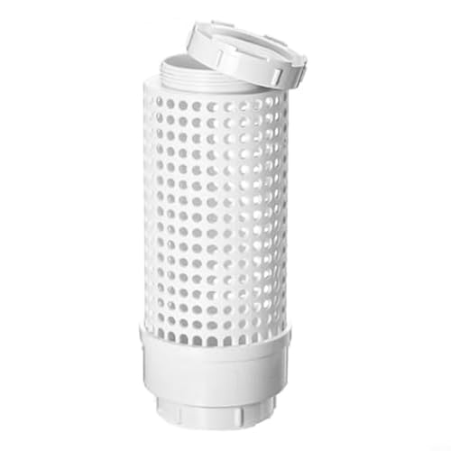 FUANA Compostiera da letto per compostaggio di vermi, compostiera per vermi, bidone per compostaggio, compostiera rapida, mini compostiera per insetti in PVC con coperchio (1 pezzo da 110 mm)