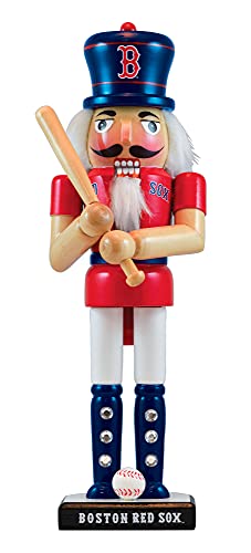 MasterPieces Game Day - MLB Boston Red Sox - Team Painted Wood Nutcracker