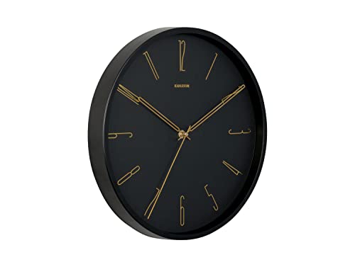 Karlsson Belle Numbers Wall Clock 35cm - Black - Image 2