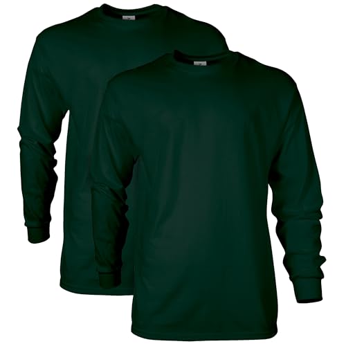 Image of Gildan Adult Ultra Cotton Long Sleeve T-Shirt, Style G2400, Multipack