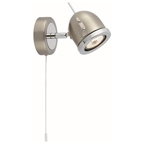 Searchlight Palmer Chrome and Satin Silver Spotlight Cover