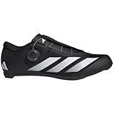 adidas Tempo 3-Stripes Boa Road Cycling Bike Shoes (Black/White, US Footwear Size System, Adult, Men, Numeric, Medium, 7)