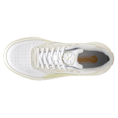 PUMA Womens Cali Court Embroidery Lace Up Sneakers Shoes Casual - Green - Size 8 M4