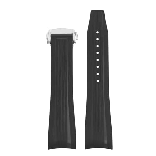 Longines Conquest GMT L3.790 L3.890 41mm 43mm �J�[�u�G���h�h���X�g���b�v�p��21mm 22mm�t�b�f�S�������v�o���h�ɑΉ�