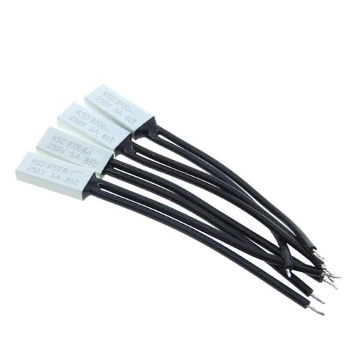 Interruptor de temperatura KSD9700 para evitar sobrecalentamiento en fuentes de 105C