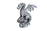 Dragon Figurine Made of Fine Pewter Statue Small Decoration Game Piece Hastings Pewter