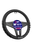 Sparco 1 Funda Universal para Volante de Coche, Negro