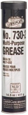 730 Series Multi-Purpose Grease - 14-1/2oz cartridge 730-2grease [Set of 10]