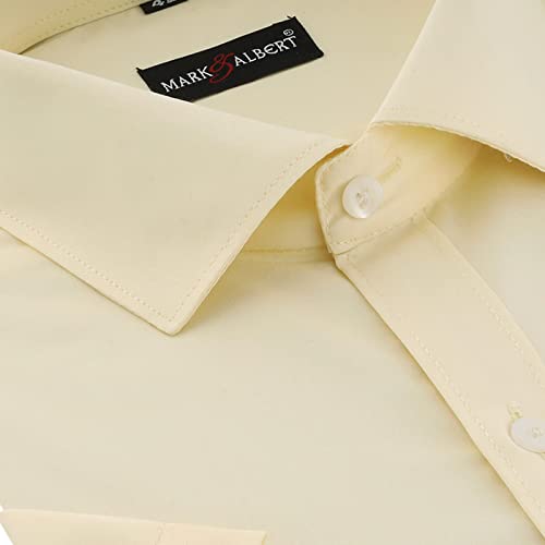 Image of MARK & ALBERT Men's Half Sleeves Regular Shirt
