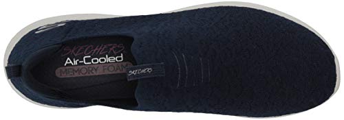 Skechers Skechers Women's Athleisure Sneaker, Navy, 8 US medium