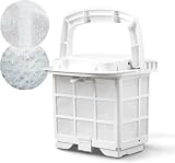 Compatibilità: progettato come cestello filtro a carico dall'alto specifico per i robot pulitori Poolmate Hydro4 per piscine.