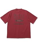 [KRIFF MAYER] T シャツ 半袖 バック プリント ROOTS メンズ MEDIUM ワインレッド