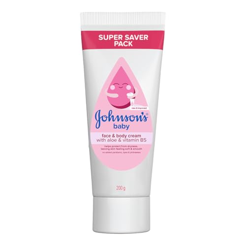 Johnson's Baby Cream 200g | Face & Body Cream for All Skin Types ...