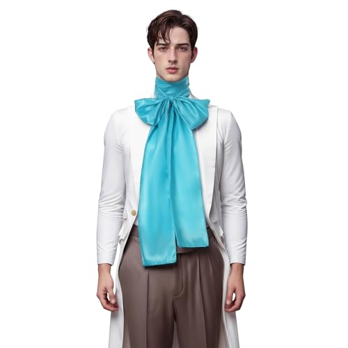 Image of COSDREAMER Mens Renaissance Scarf Jabot Cravat Costume Collar