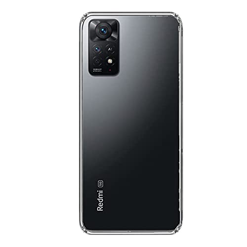Image of Back Cover for Redmi Note 11 Pro Back Cover | Slim Soft Back Case for Redmi Note 11 Pro (Transparent)