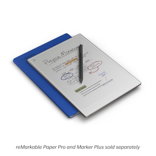 Image of reMarkable Paper Pro Mosaic Weave Book Folio for Your 11.8'' Paper Tablet Colbalt Mosiac Weave (Tablet not Included)