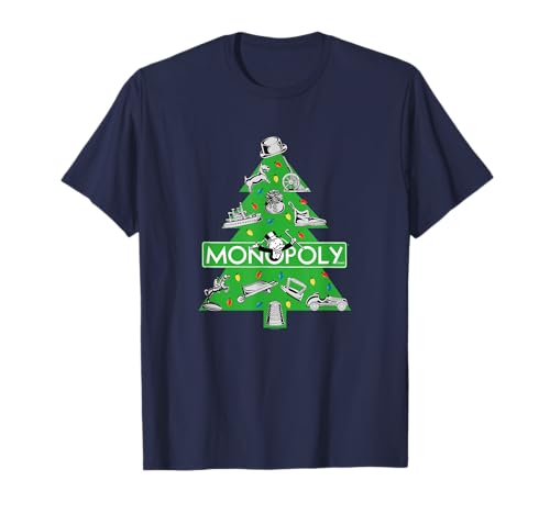 Monopoly Christmas Tree T-Shirt